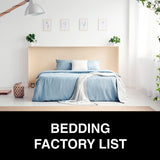 Bedding Factory List
