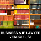 Business & Intellectual Property Lawyer Vendor List