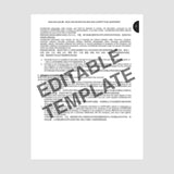 NNN Agreement Template