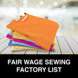 Fair Wage Sewing Factory List