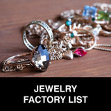 Jewelry Factory List
