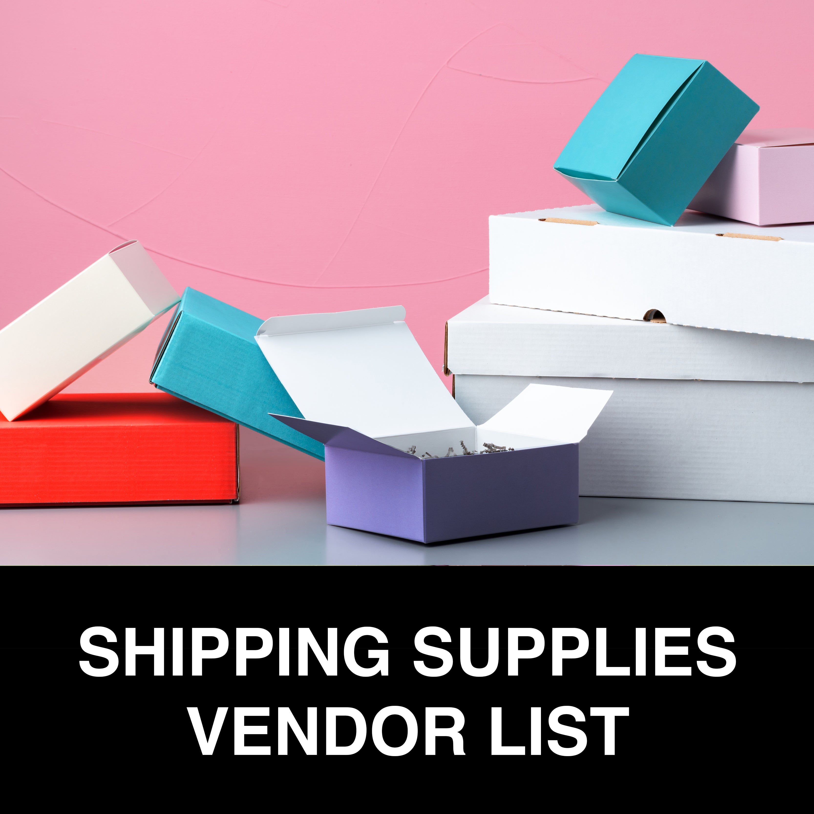 Shipping Supplies Vendor List