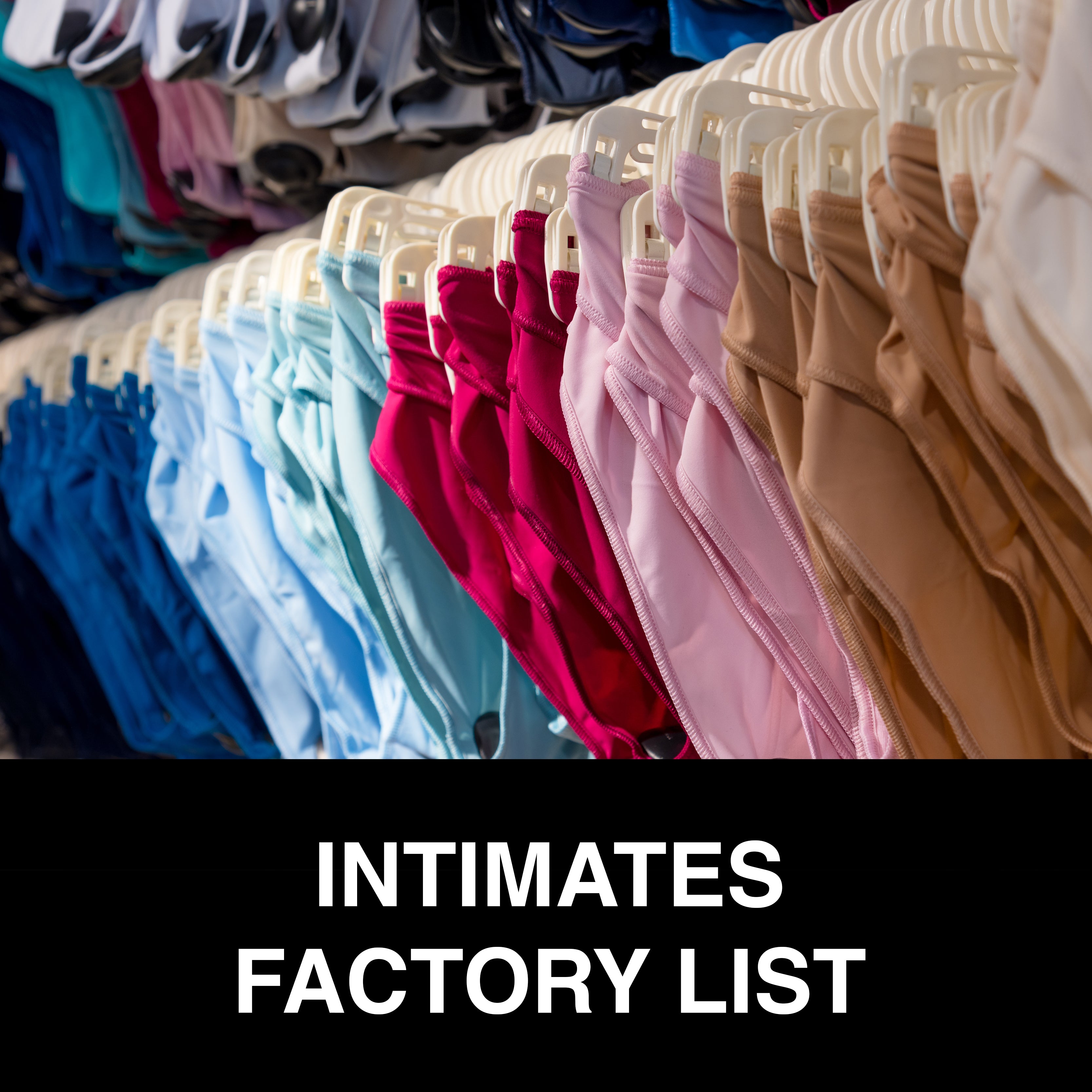 Intimates & Shapewear Factory List